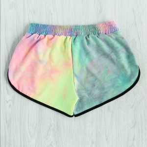 multicolored shorts